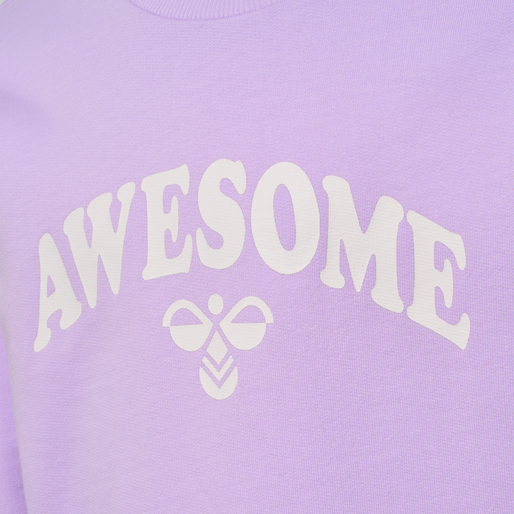 hmlRUSHY CREWSUIT, ORCHID BLOOM, packshot