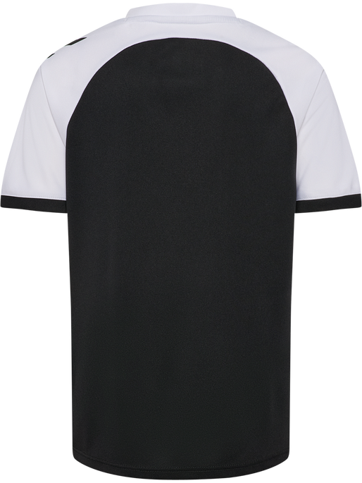 hmlMATCH LEAGUE JERSEY S/S KIDS, BLACK/WHITE hmlMATCH LEAGUE JERSEY S/S KIDS, BLACK/WHITE, packshot