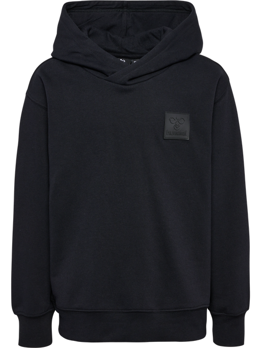 hmlCLEAN HOODIE, BLACK, packshot