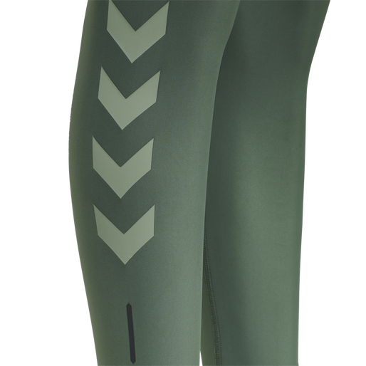 hmlTE TOLA HIGH WAIST TIGHTS, LAUREL WREATH, packshot