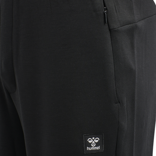 hmlTROPPER TAPERED PANTS, BLACK hmlTROPPER TAPERED PANTS, BLACK, packshot