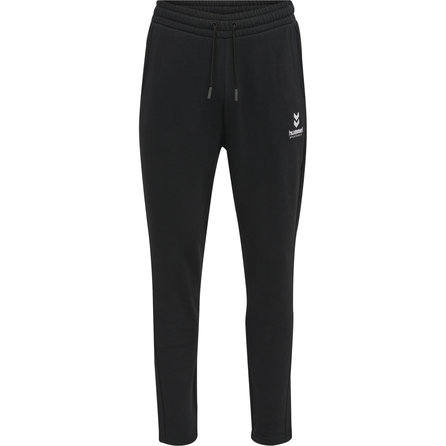 hmlOSCAR TAPERED PANTS, BLACK, packshot