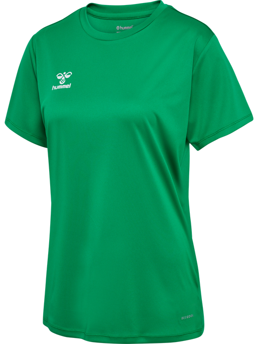 hmlESSENTIAL JERSEY S/S WOMAN, JELLY BEAN, packshot