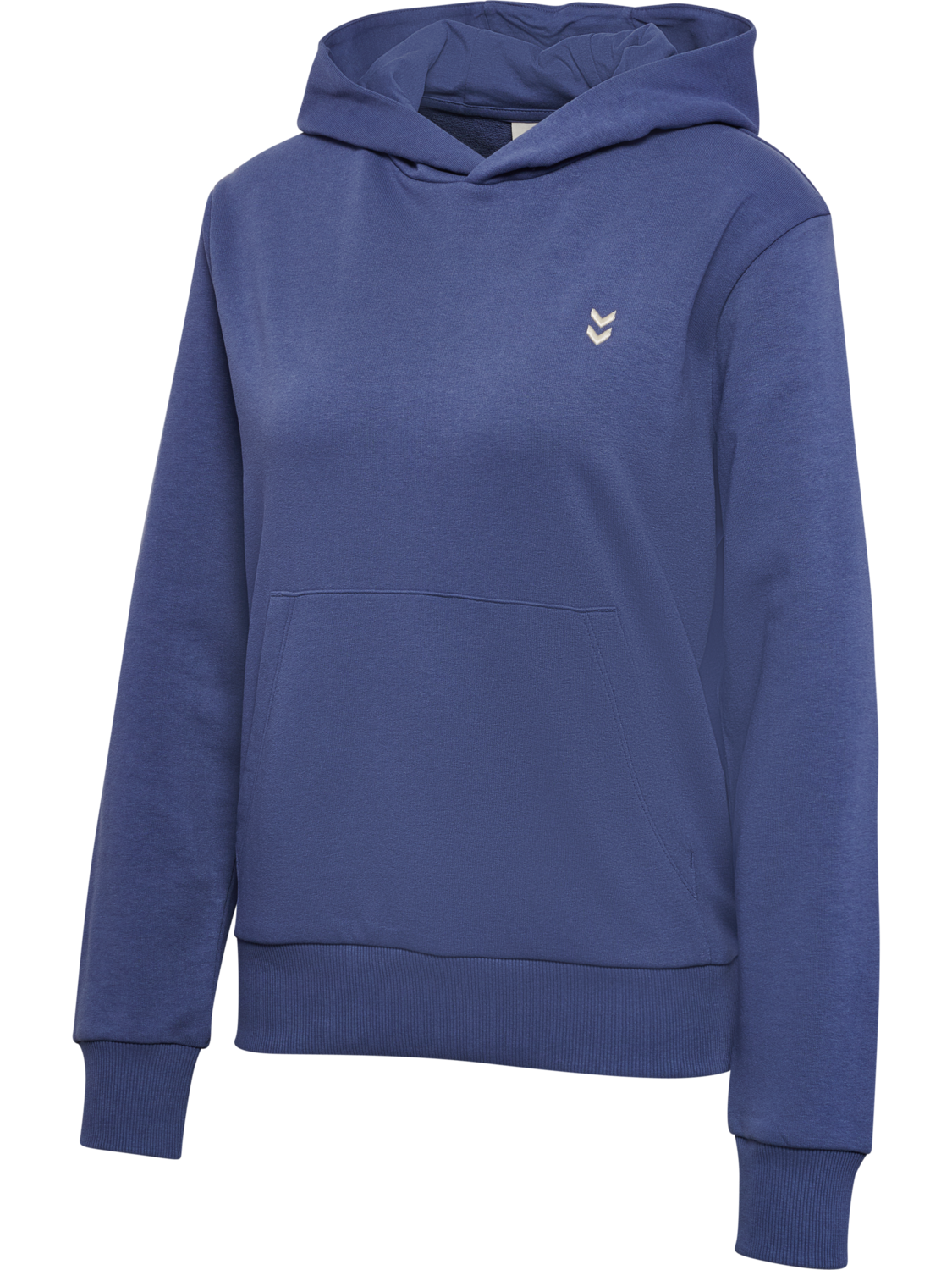 hmlPULSE W SWEAT HOODIE, BLUE INDIGO, packshot