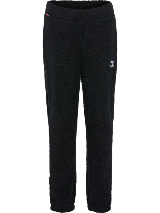 hmlATLAS FLEECE PANTS, BLACK, packshot