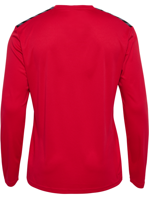 hmlAUTHENTIC PL JERSEY L/S, TRUE RED hmlAUTHENTIC PL JERSEY L/S, TRUE RED, packshot