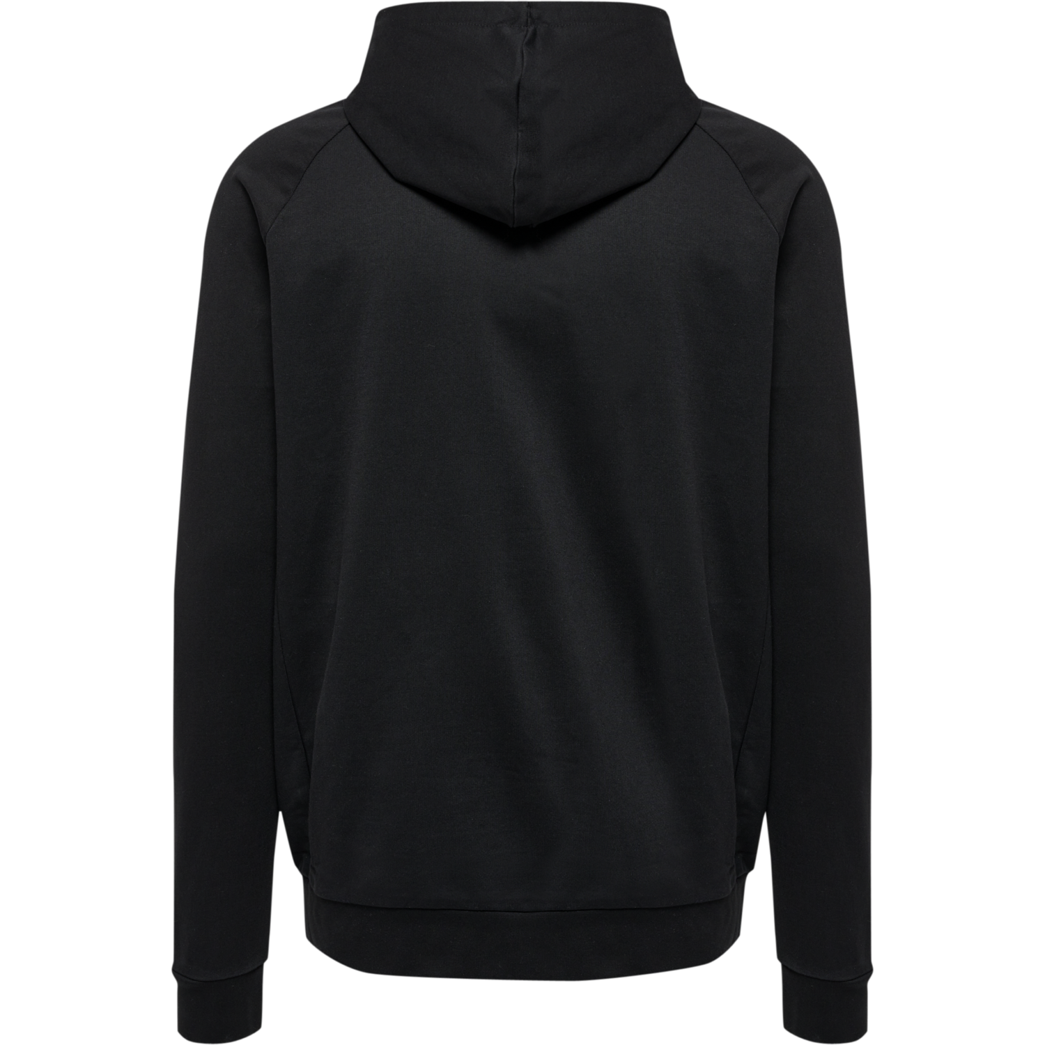 hmlMOVE GRID COTTON ZIP HOODIE WOMA, BLACK, packshot