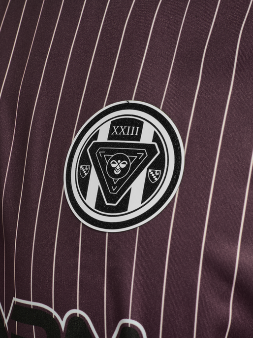 hmlLOOSE JERSEY LS STRIPE TOPSCORER, VINEYARD WINE hmlLOOSE JERSEY LS STRIPE TOPSCORER, VINEYARD WINE, packshot