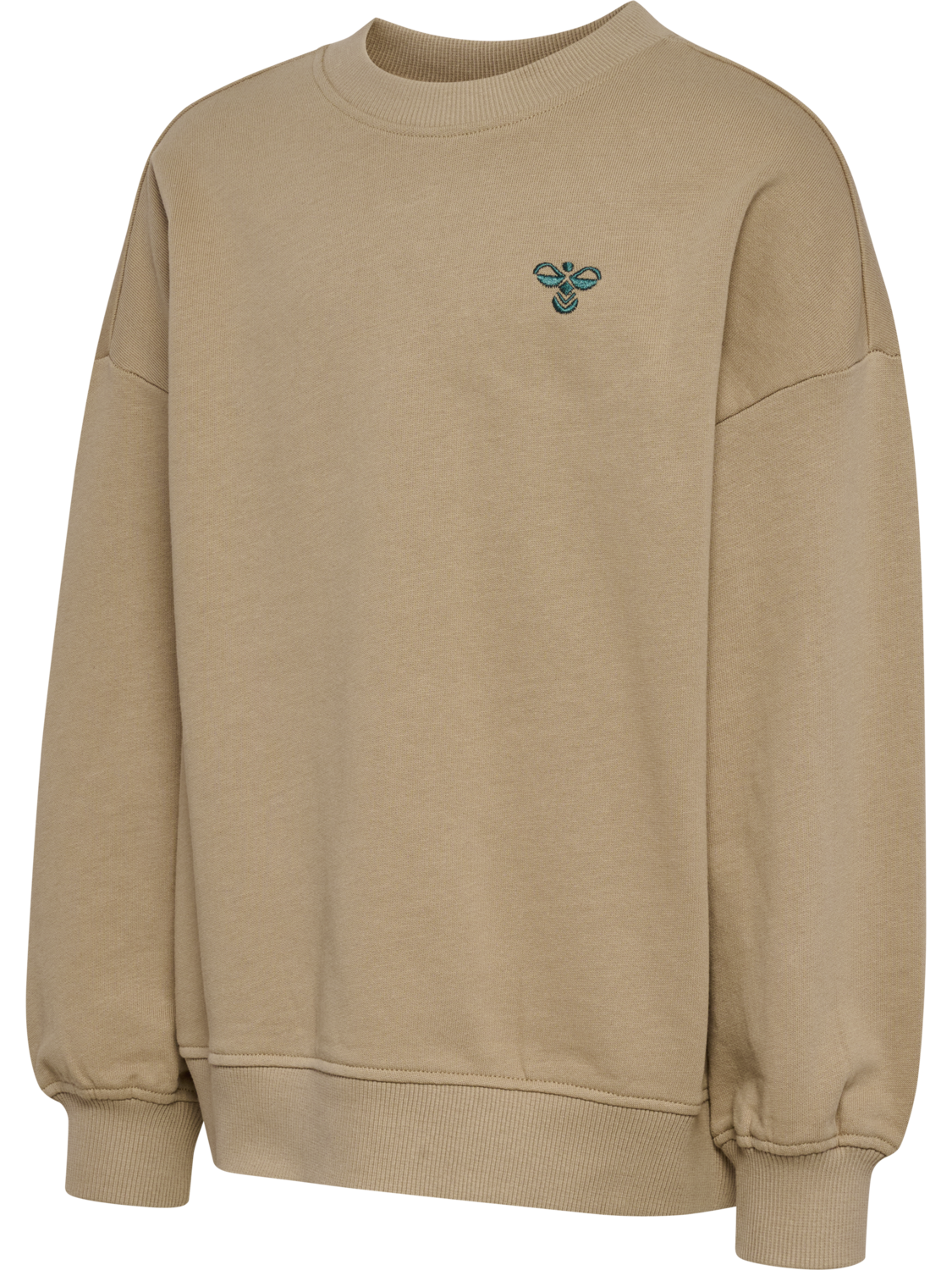 hmlJR JUMP BOXY SWEATSHIRT, SILVER MINK, packshot