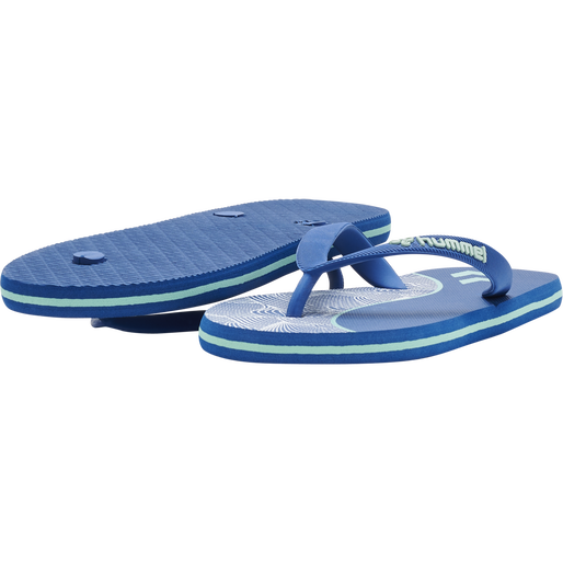 WAVE BLOCK FLIP FLOP, MYKONOS BLUE, packshot