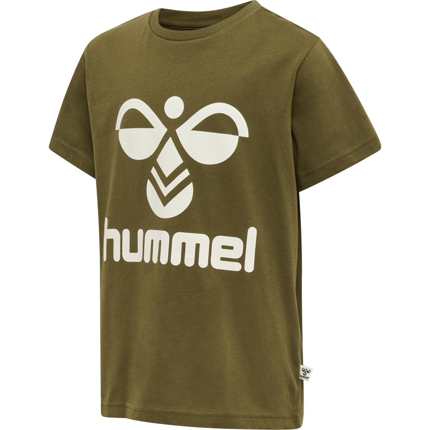 hmlTRES T-SHIRT S/S, DARK OLIVE, packshot