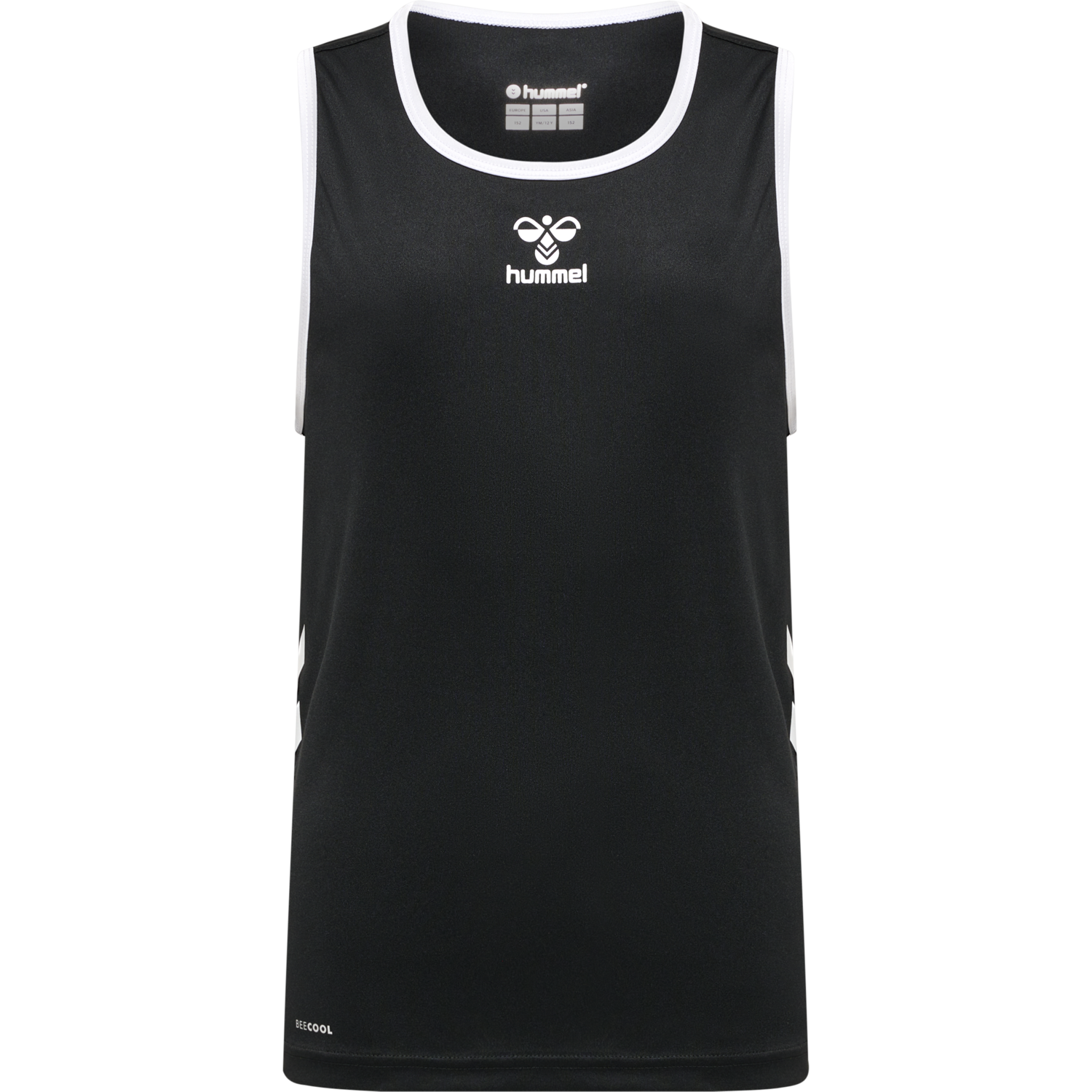 hmlCORE XK BASKET JERSEY KIDS, BLACK, packshot