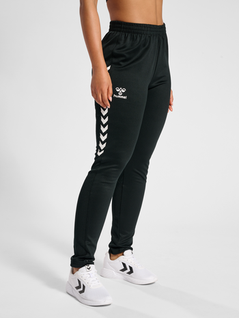 hmlSTALTIC TRAINING PANTS WOMAN, BLACK, model