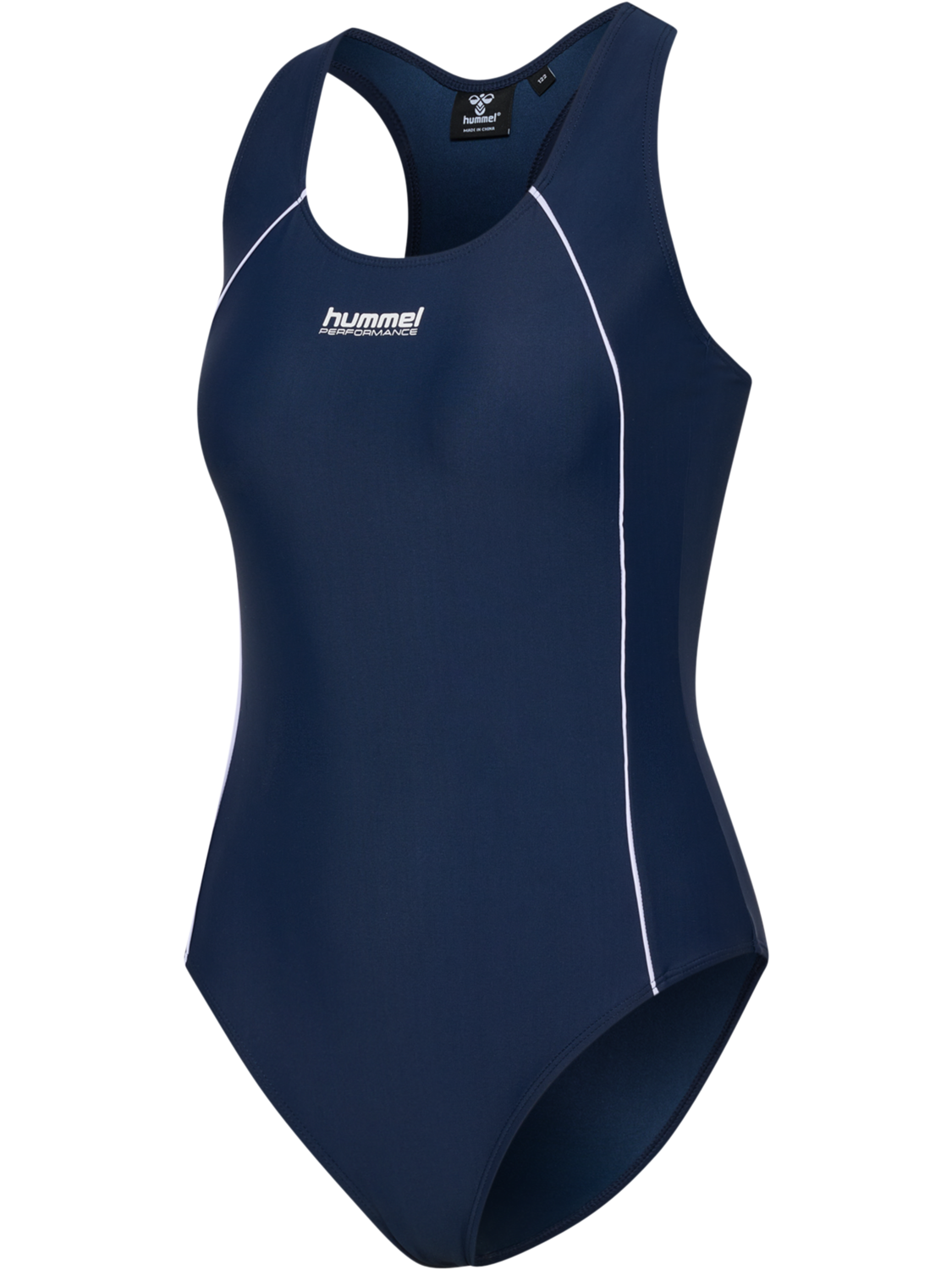 hmlPULSE PIPING SWIMSUIT, DRESS BLUES, packshot