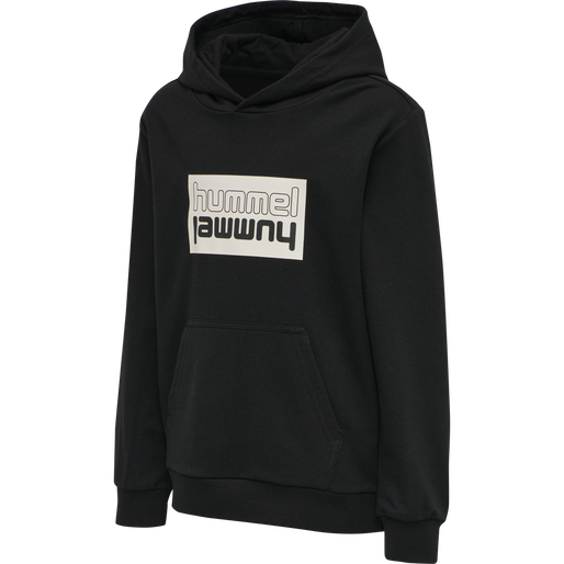 hmlDUO HOODIE, BLACK, packshot