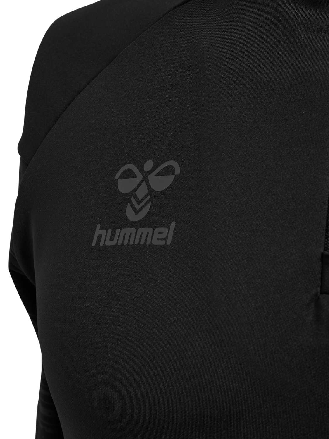 hmlPRO TRAINING HALF ZIP, BLACK, packshot
