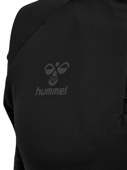 hmlPRO TRAINING HALF ZIP, BLACK, packshot