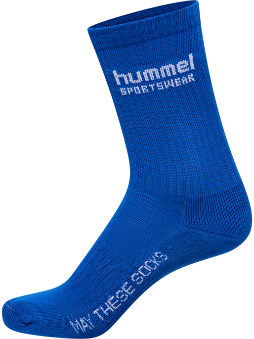 hml3-PACK SOCKS SPORTSWEAR, SKYDIVER/EDEN/WHITE hml3-PACK SOCKS SPORTSWEAR, SKYDIVER/EDEN/WHITE, packshot
