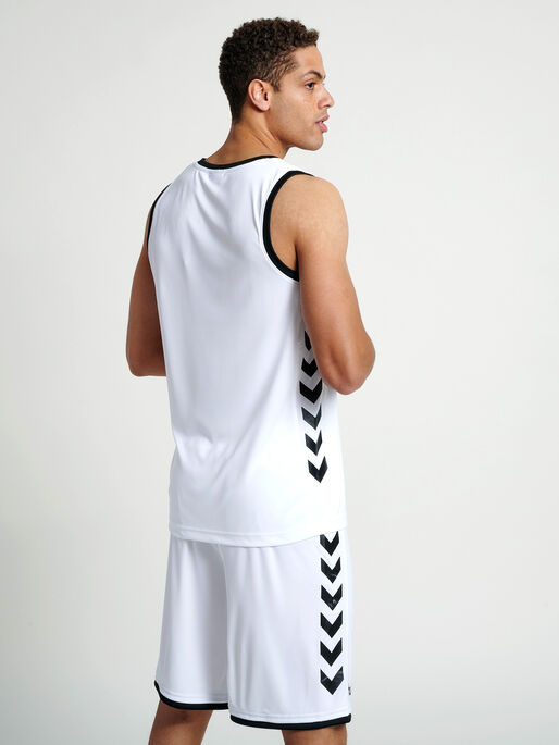 CORE BASKET JERSEY, WHITE, model