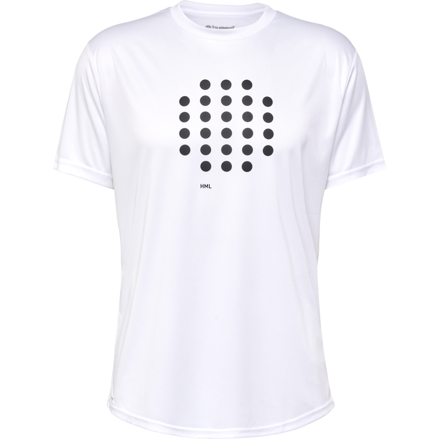 hmlCOURT T-SHIRT S/S, WHITE, packshot