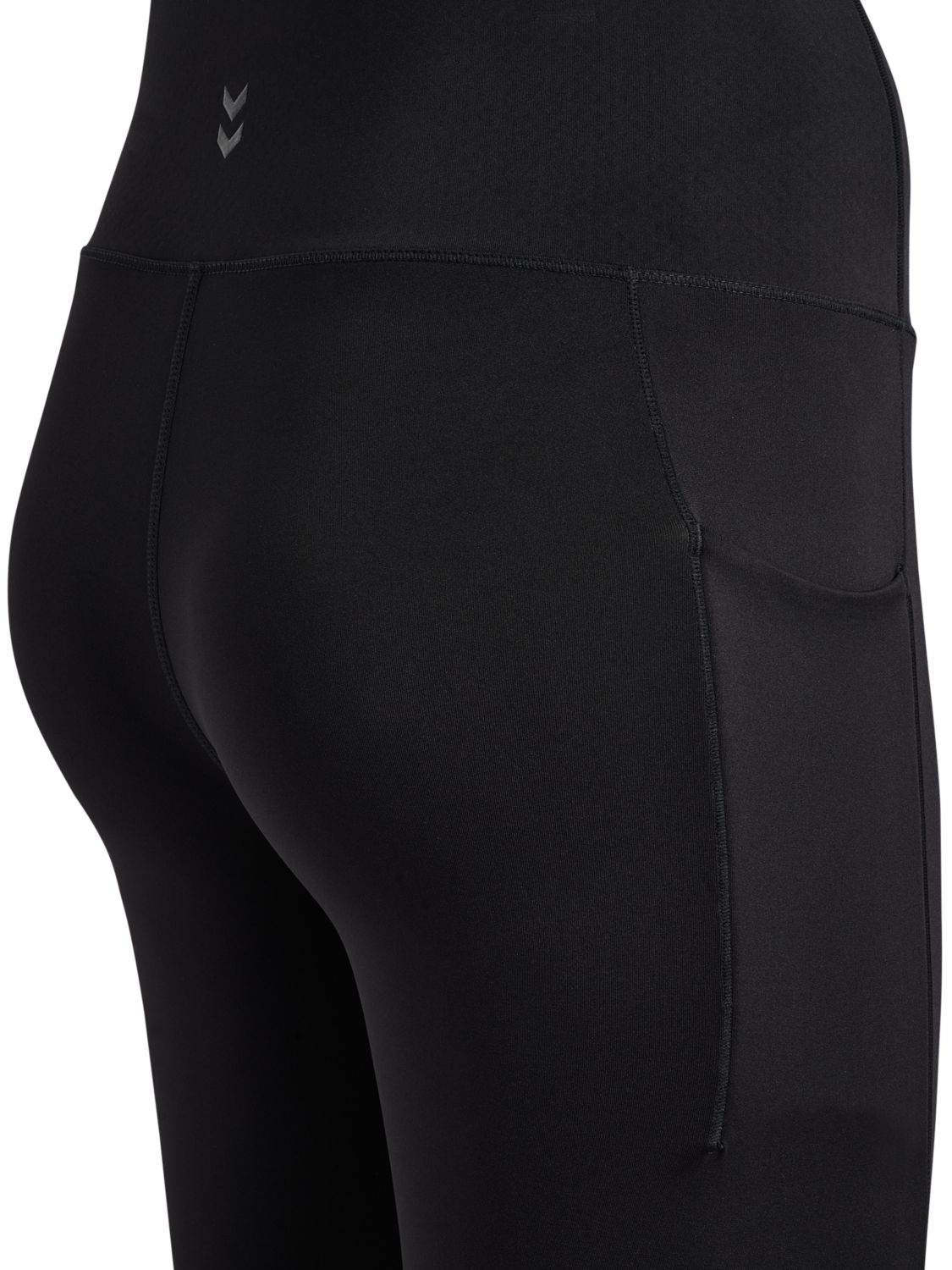 hmlHIIT INTENSITY HIGH WAIST TIGHTS, BLACK/EBONY, packshot