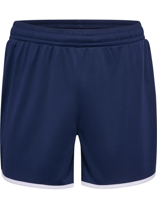hmlPULSE RETRO SHORTS, DRESS BLUES, packshot