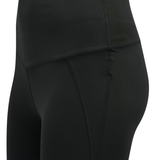 hmlGRACE HIGH WAIST TIGHTS, BLACK, packshot