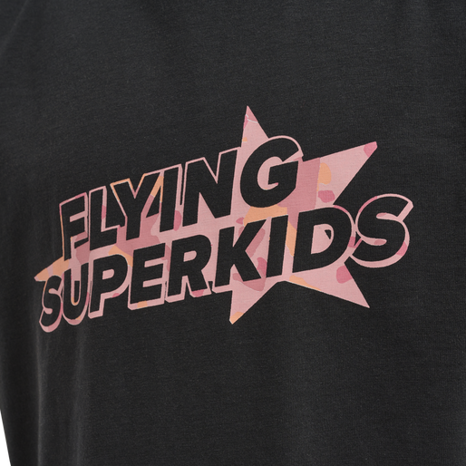hmlFLYING DIEZ T-SHIRT S/S, BLACK, packshot