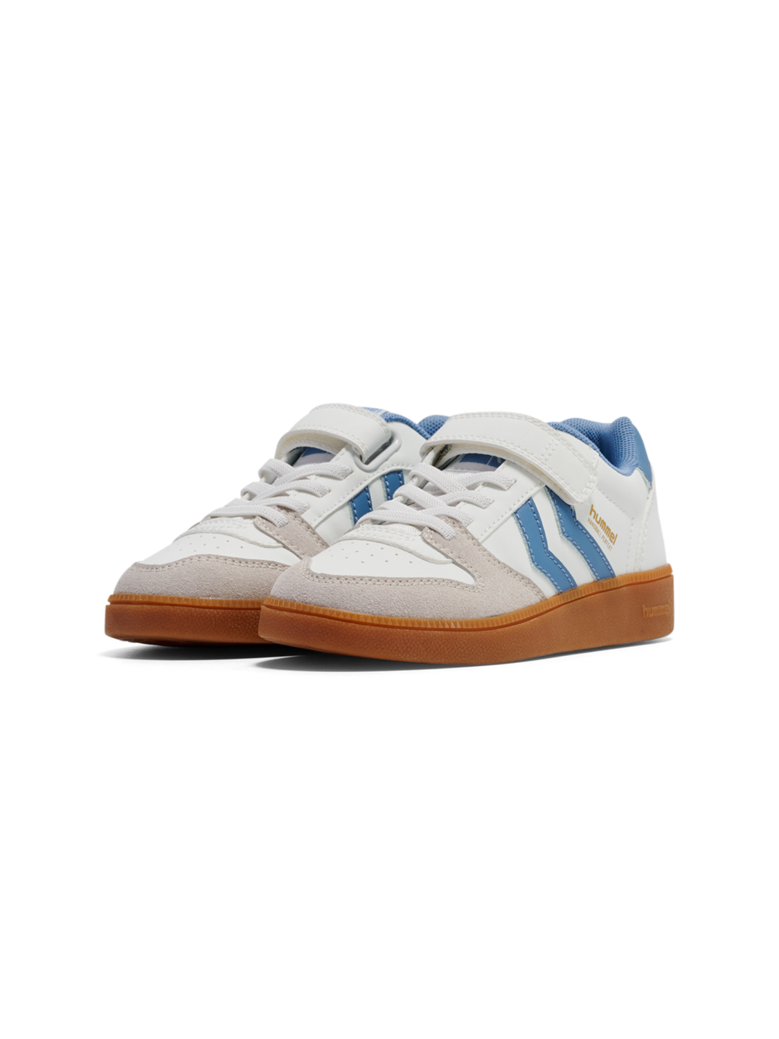 HANDBALL PERFEKT SP JR, WHITE/FADED DENIM, packshot