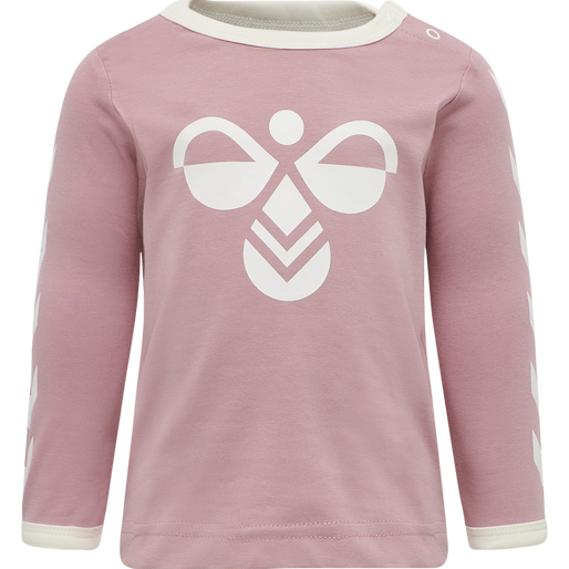 hmlFLIPPER T-SHIRT L/S, WOODROSE, packshot