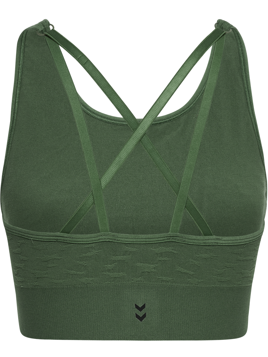 hmlMT FOCUS SEAMLESS SPORTS TOP, CLIMBING IVY, packshot