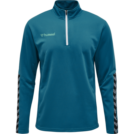 hmlAUTHENTIC HALF ZIP SWEATSHIRT, CELESTIAL hmlAUTHENTIC HALF ZIP SWEATSHIRT, CELESTIAL, packshot