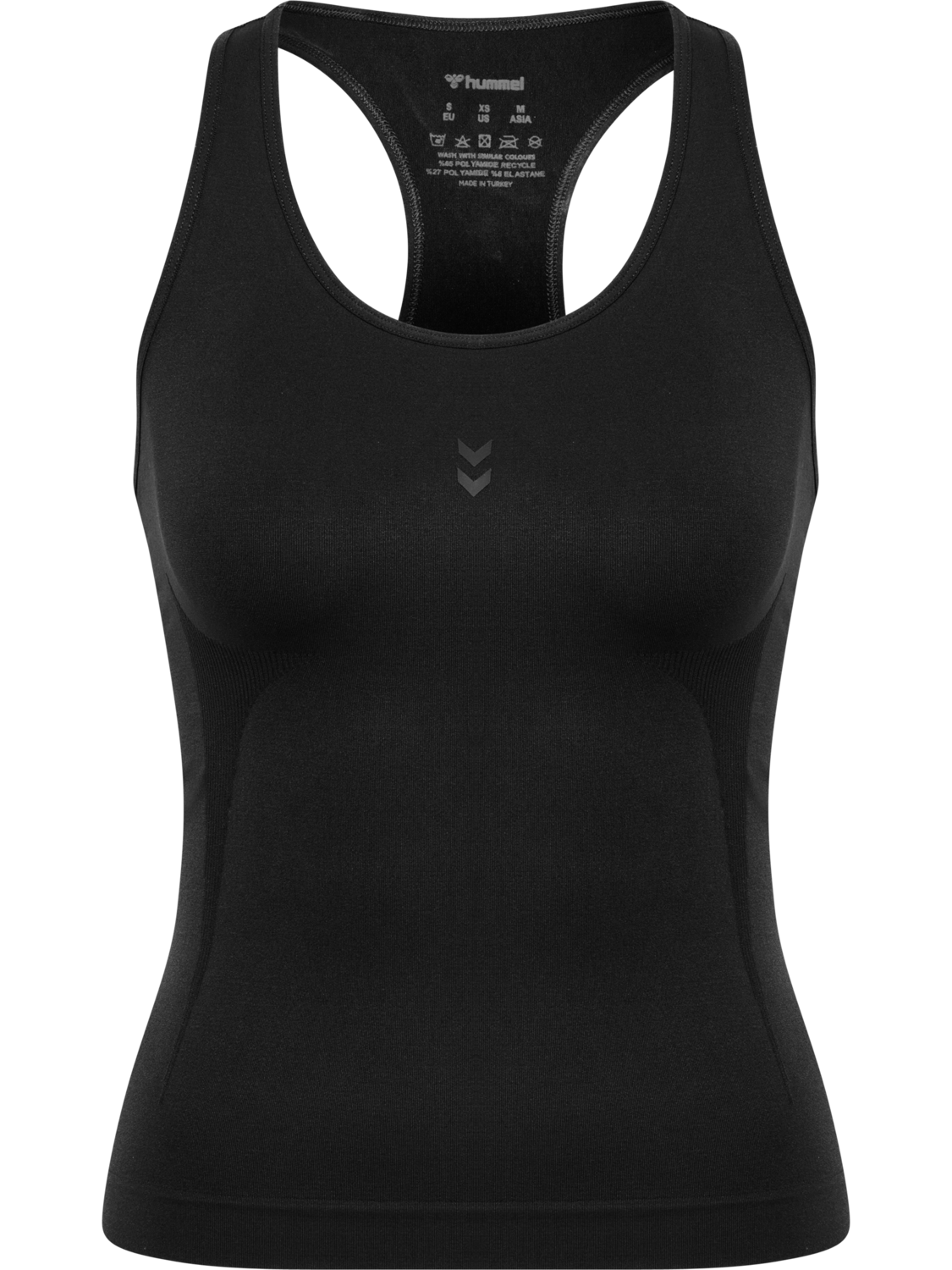 hmlFLOW TANKTOP, BLACK, packshot