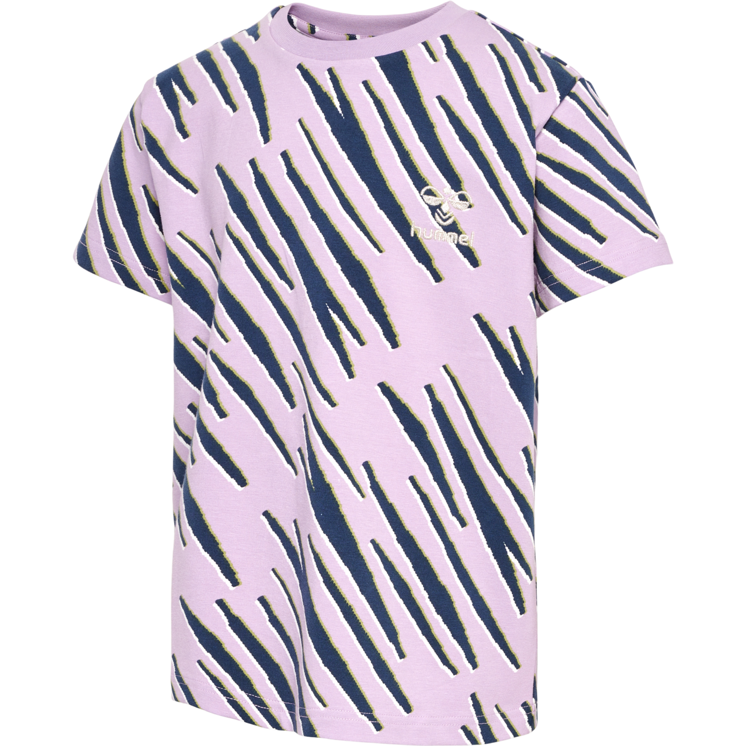 hmlRUSHY AOP T-SHIRT S/S, ORCHID BLOOM, packshot