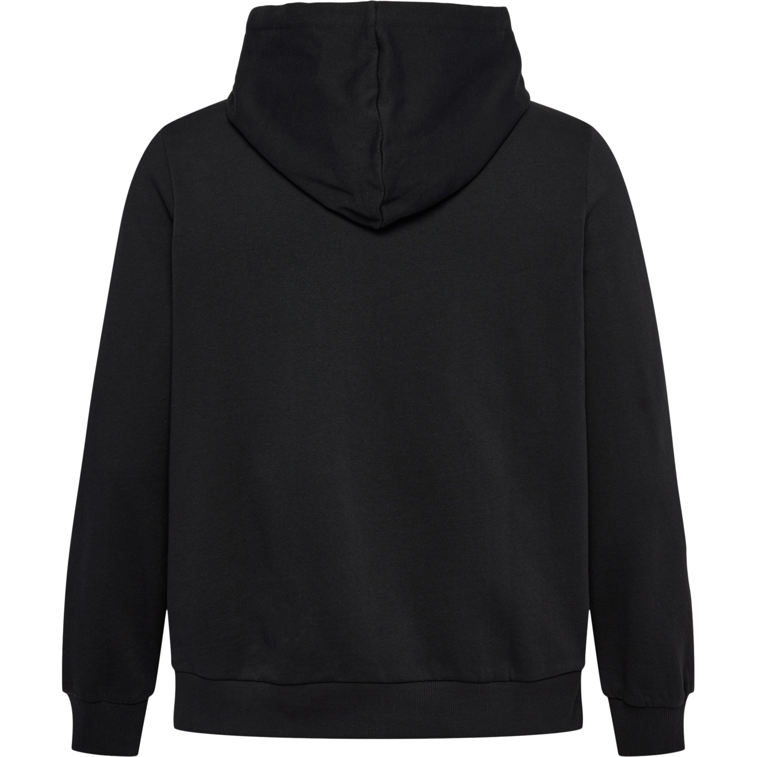 hmlLEGACY WO REGULAR HOODIE PLUS, BLACK, packshot