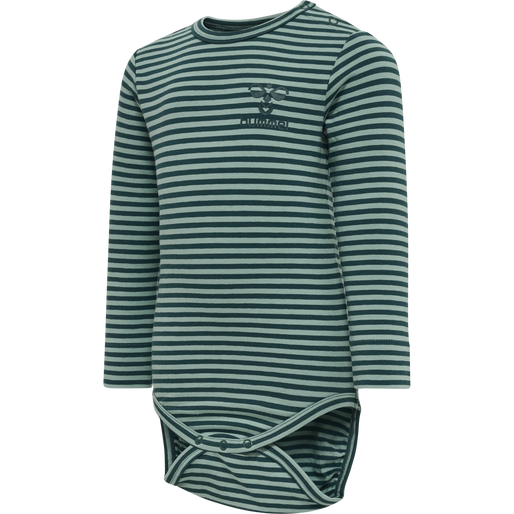 hmlMULLE BODY L/S, DEEP TEAL, packshot