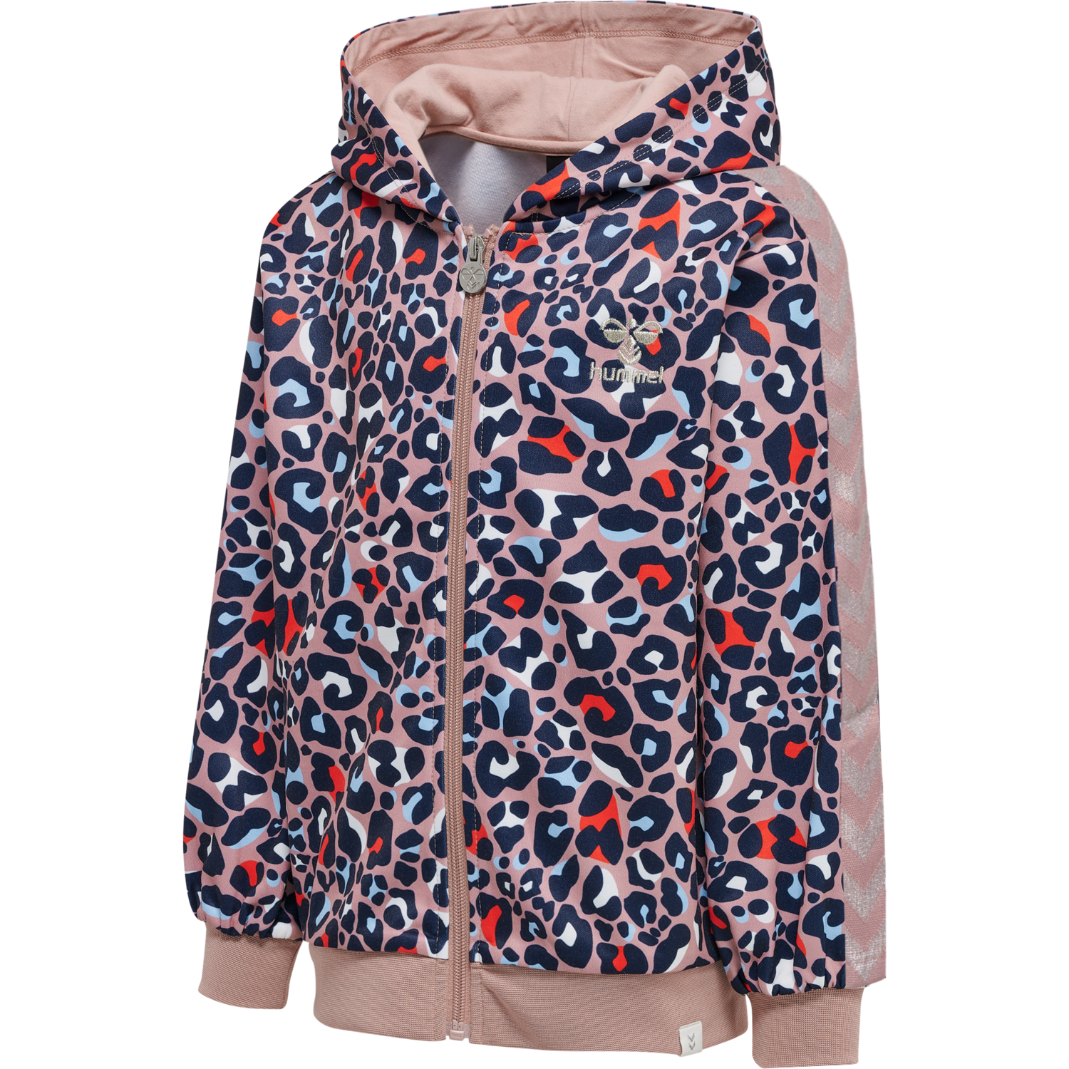 hmlLEONORA ZIP JACKET, WOODROSE, packshot