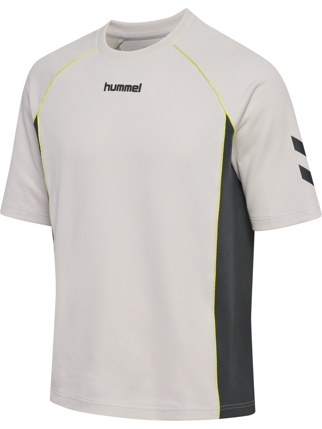 hmlBLAZE26 ATHLEISURE T-SHIRT S/S, NIMBUS CLOUD, packshot