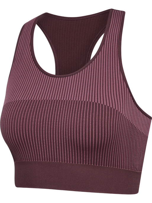hmlYOGA SEAMLESS W CROP TOP, FUDGE, packshot