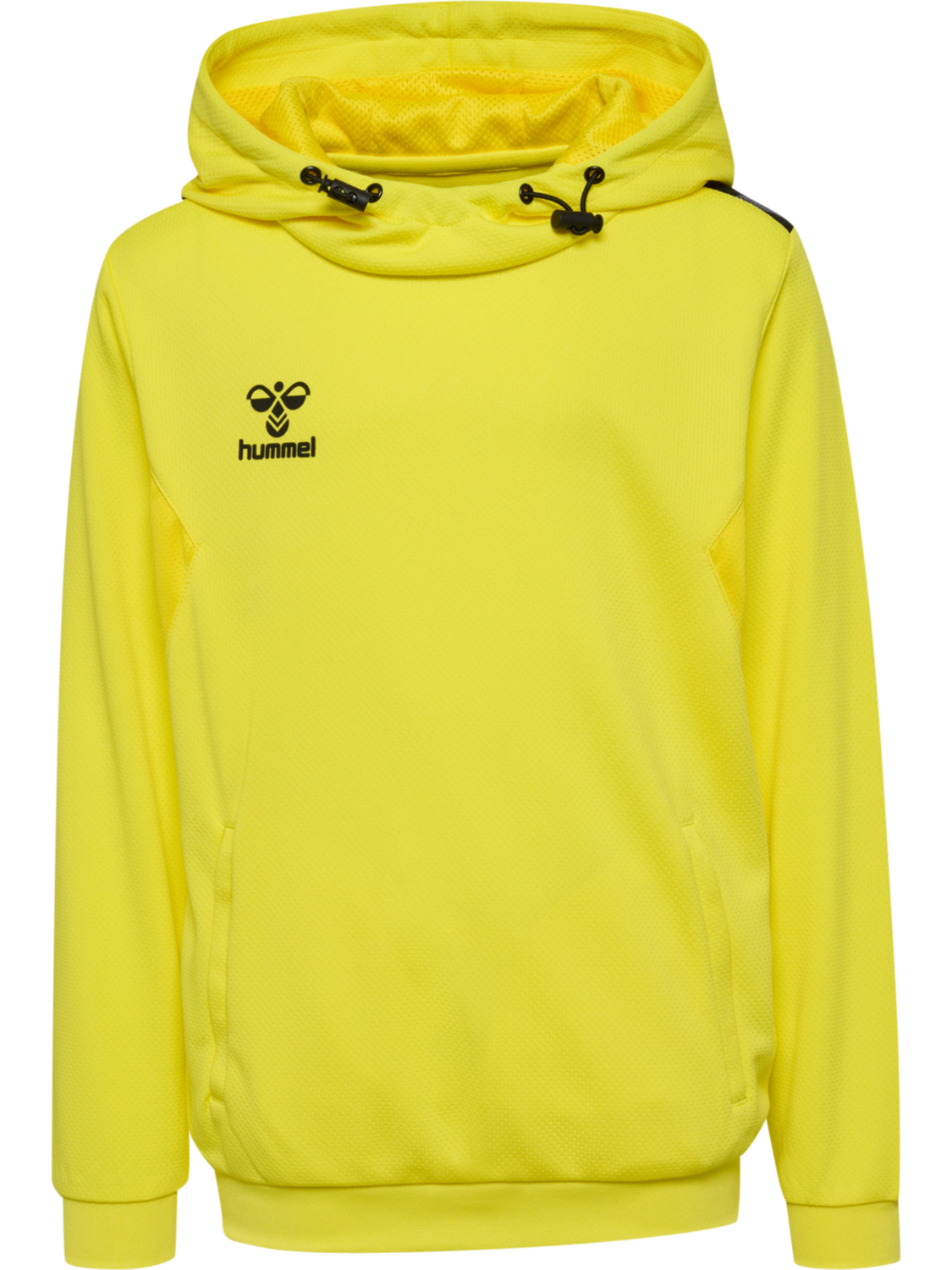 hmlAUTHENTIC PL HOODIE KIDS, BLAZING YELLOW, packshot
