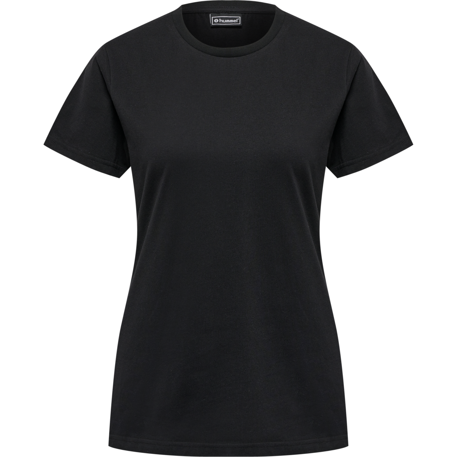 hmlRED HEAVY T-SHIRT S/S WOMAN, BLACK, packshot