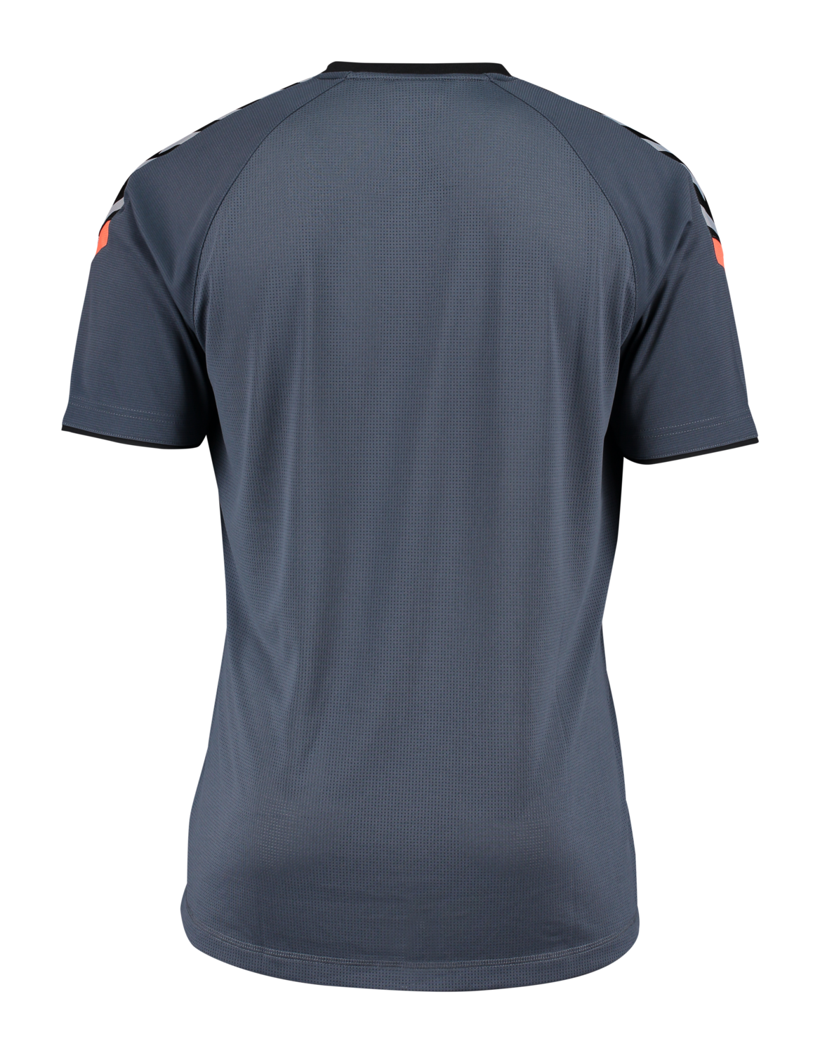 AUTH. CHARGE SS POLY JERSEY, OMBRE BLUE/NASTURIUM, packshot