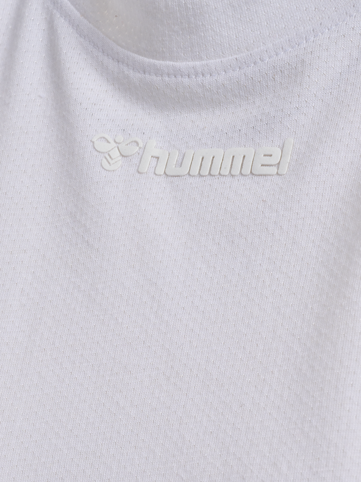 hmlMT VANJA BOXY SHORT T-SHIRT, WHITE hmlMT VANJA BOXY SHORT T-SHIRT, WHITE, packshot