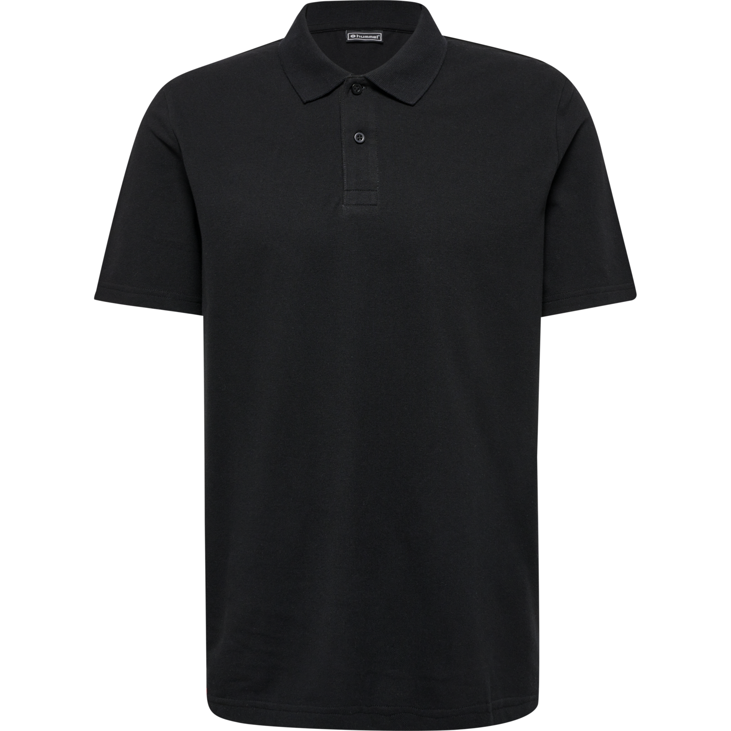 hmlRED STRETCH POLO, BLACK, packshot