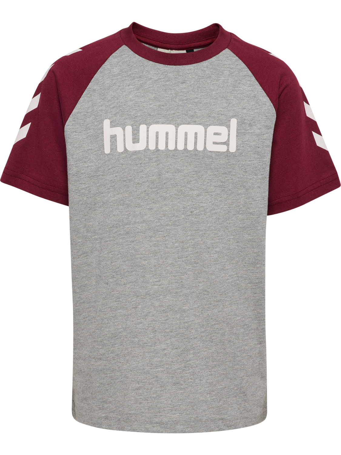 hmlJR LOGO T-SHIRT S/S, CHOCOLATE TRUFFLE, packshot
