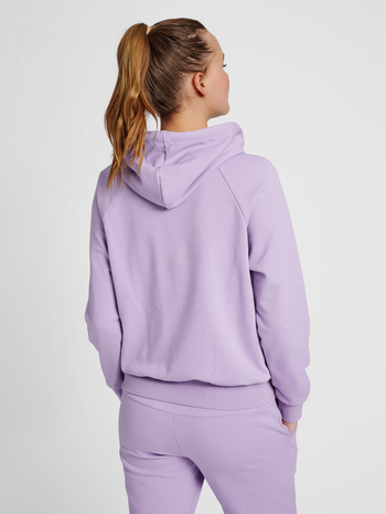 hmlNONI 2.0 HOODIE, HEIRLOOM LILAC, model