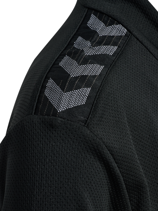 hmlAUTHENTIC PL ZIP JACKET WOMAN, BLACK, packshot