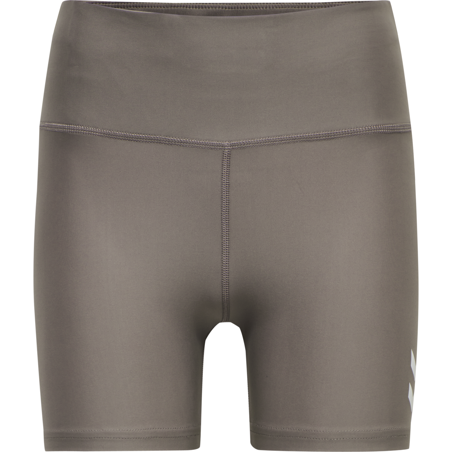 hmlTE TOLA HW TIGHT SHORTS, DRIFTWOOD, packshot