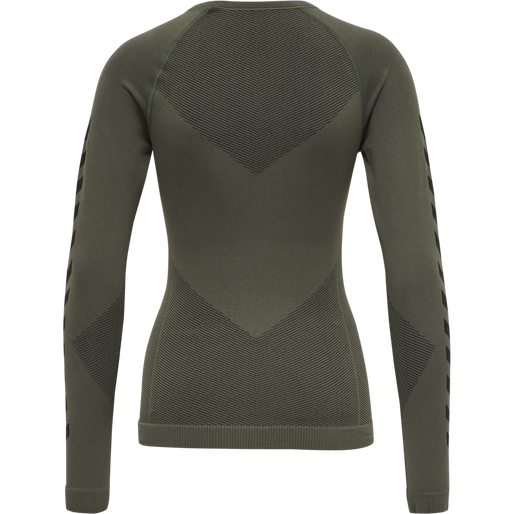 HUMMEL FIRST SEAMLESS JERSEY L/S W, GRAPE LEAF HUMMEL FIRST SEAMLESS JERSEY L/S W, GRAPE LEAF, packshot