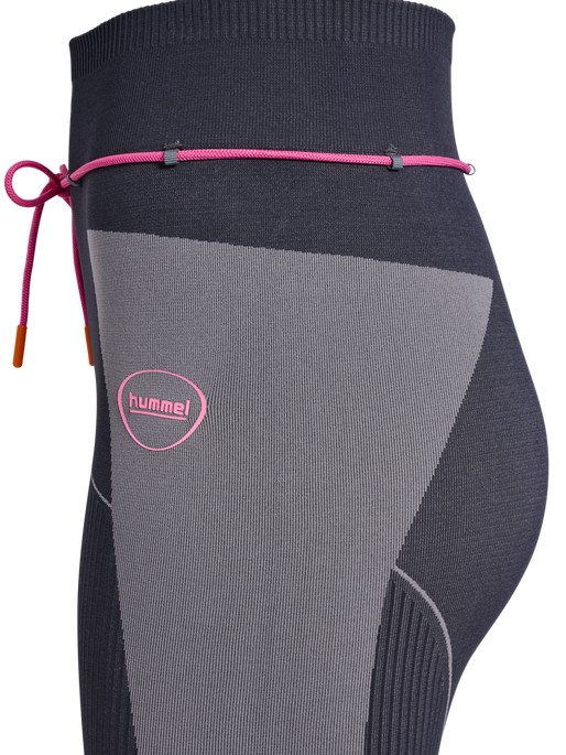 hmlSEAMLESS HIGH WAIST TIGHTS, OBSIDIAN, packshot